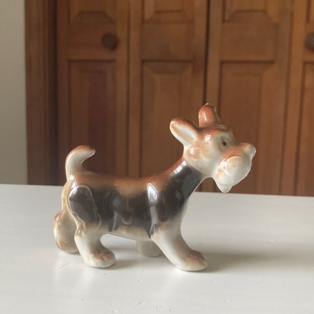 Vintage Porcelain Made in Japan Scottie Dog Figurine
